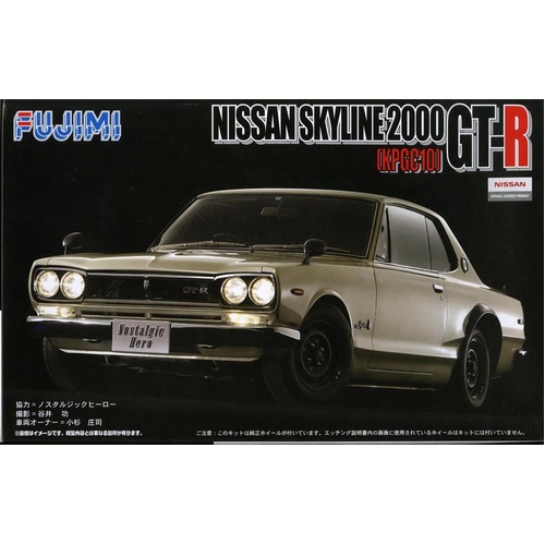 Fujimi 1/24 Nissan Skyline GT-R KPGC-10 (etching parts included) (ID-115) Plastic Model Kit [03828]