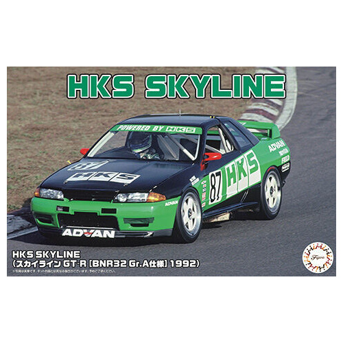 Fujimi 1/24 HKS Skyline (Skyline GT-R [BNR32 Gr.A] 1992) [ID-304] Plastic Model Kit
