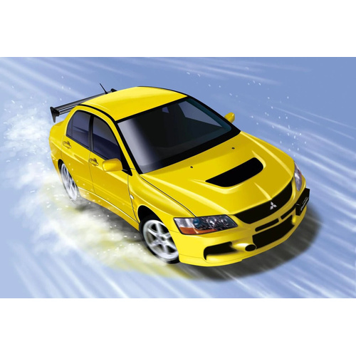 Fujimi 1/24 Mitsubishi Lancer Evolution IX GSR (w/GT Wing) [ID-329] Plastic Model Kit