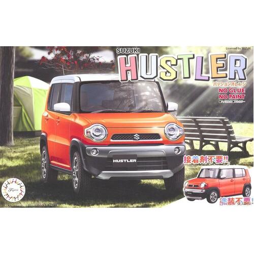 Fujimi 1/24 Suzuki Hustler (Passion Orange) (C-NX-2) Plastic Model Kit