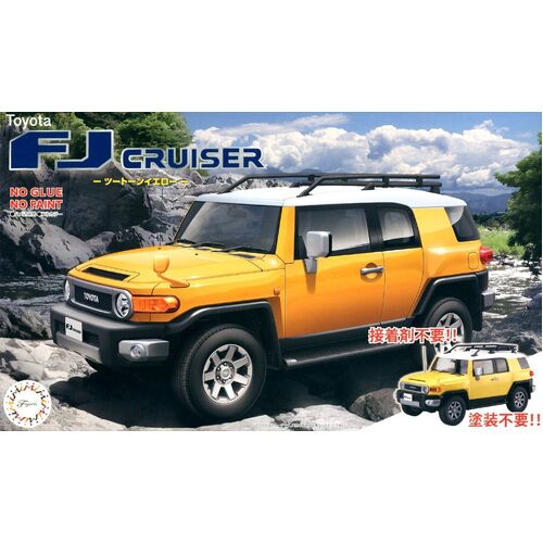 Fujimi 1/24 Toyota FJ Cruiser (Two-tone Yellow) (C-NX-10) Plastic Model Kit