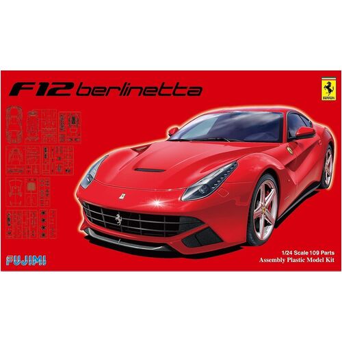 Fujimi 1/24 Ferrari F12 DX (RS-33) Plastic Model Kit