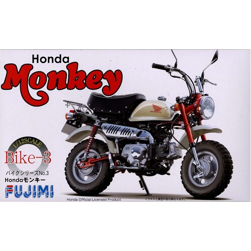 Fujimi 1/12 Honda Monkey (Bike-No3) Plastic Model Kit