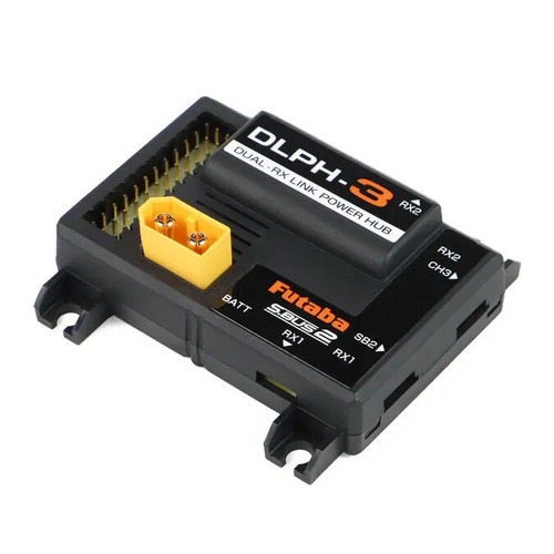 Futaba FLPH-3 Dual RX Link Power Hub [FUTDLPH3]