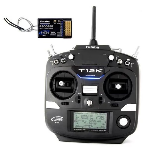 Futaba 12K 12-Channel Transmitter w/ R3008SB Receiver - Mode 2