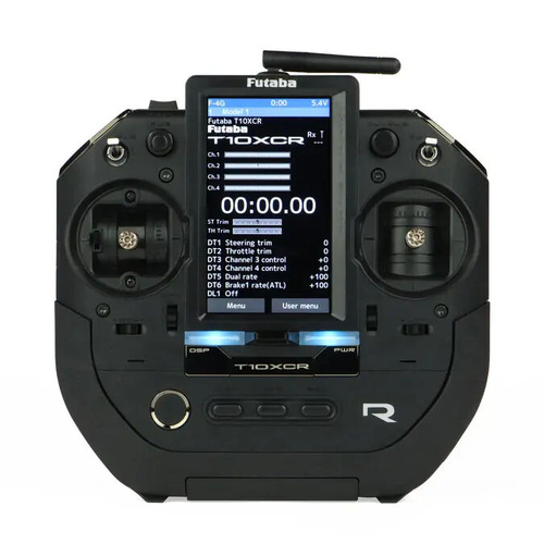 Futaba 10XCR 10-Channel Transmitter w/ R404SBS Receiver [FUT10XCR404SBS]