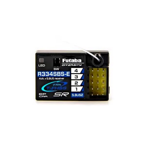 Futaba R334SBS-E 4-Channel Receiver (T-FHSS/S.Bus2) [FUTR334SBSE]