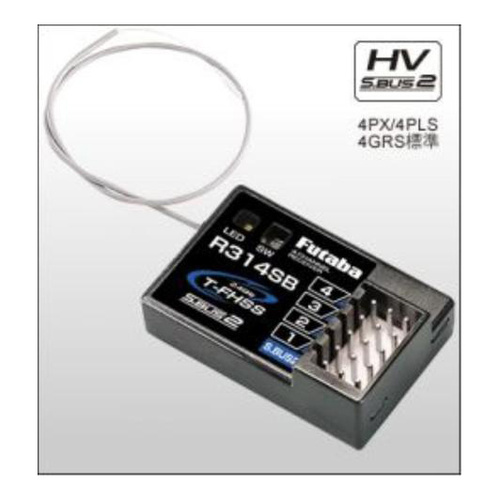 Futaba 4Pv 2.4Ghz Radio Set With 2X R314Sb Receiver - Fut4Pvr314Sb