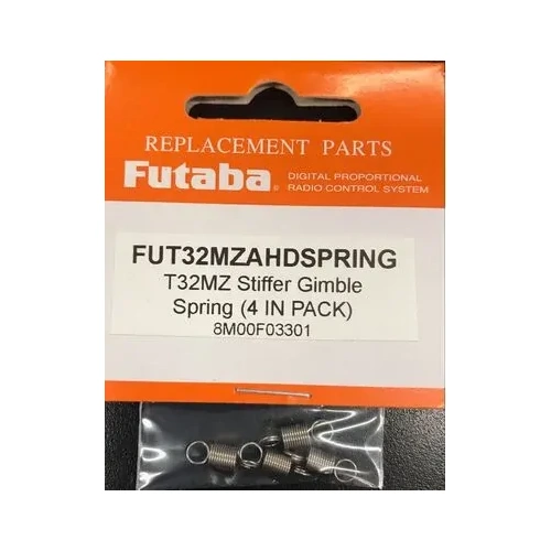 Futaba T32MZ Stiffer Gimble Spring (4 IN PACK) ST57 [FUT32MZAHDSPRING]