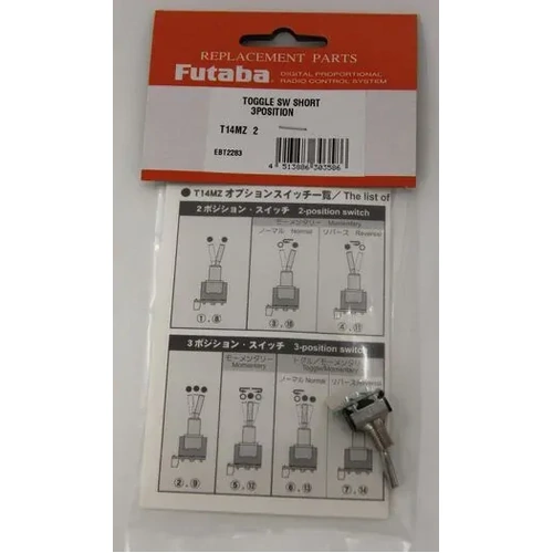 Futaba 18MZ  TOGGLE SW 3TF101E(Short 3 position) [FUTEBT2283]