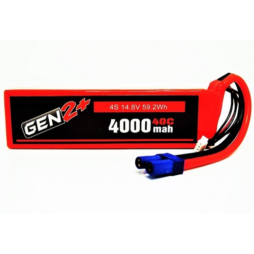 Gen2 4000mah 40c 4s SC Lipo w/EC5 plug