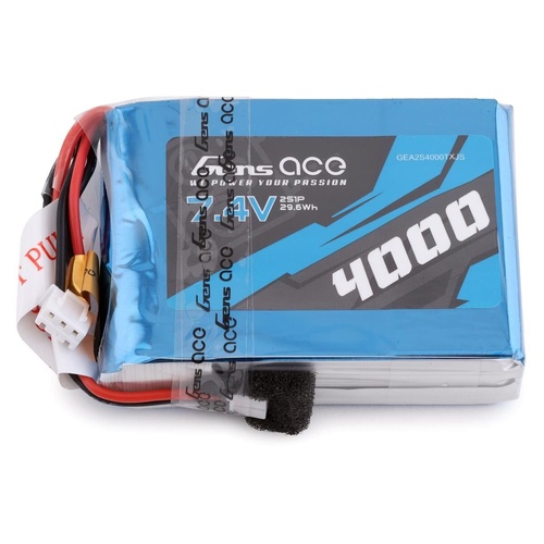 Gens Ace 2S LiPo Transmitter Battery (7.4V/4000mAh) (DX7, DX7S, DX8 & DX9)