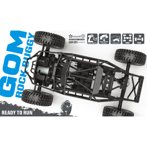 G-Made Gr01 Gom 1-10Th 4WD Off Road Ready To Run Crawler Buggy - Gma56010