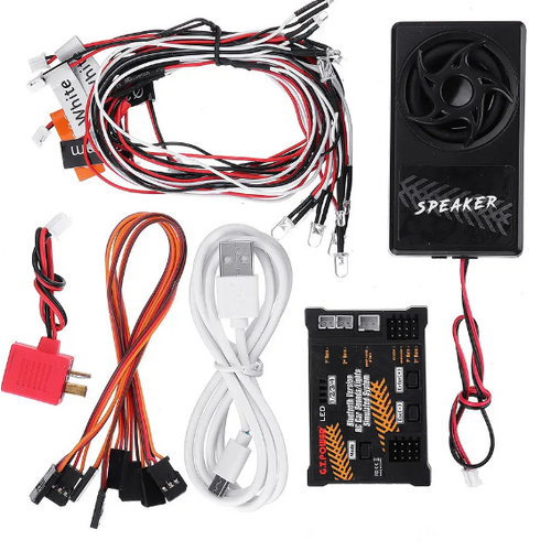 Bluetooth Version RC Car Engine Sound+Lights Simulated 