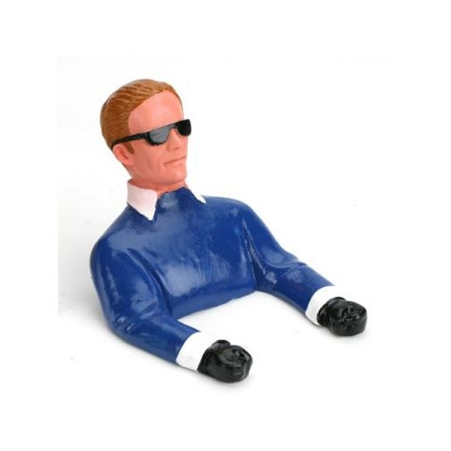Hangar 9 1/9  Pilot With Sunglasses - Blue W/ Arms - Han9106