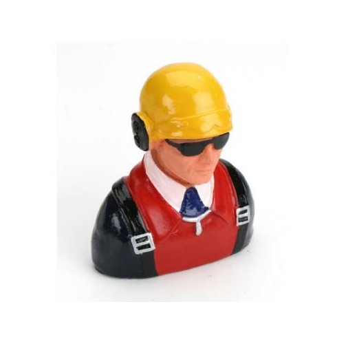 Hangar 9 1/7 Pilot-Civilian W/Helmet, Headphones & Sunglass - Han9109