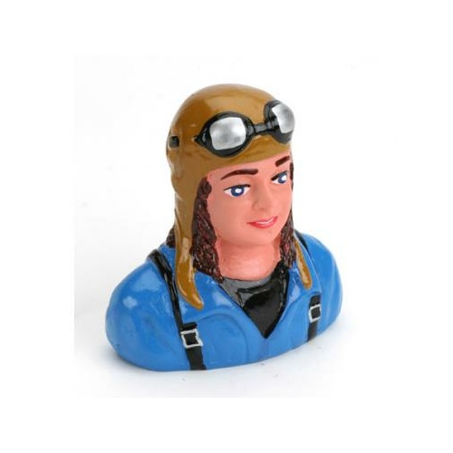 Hangar 9 1/6 Pilot - Linda With Helmet & Goggles - Han9115