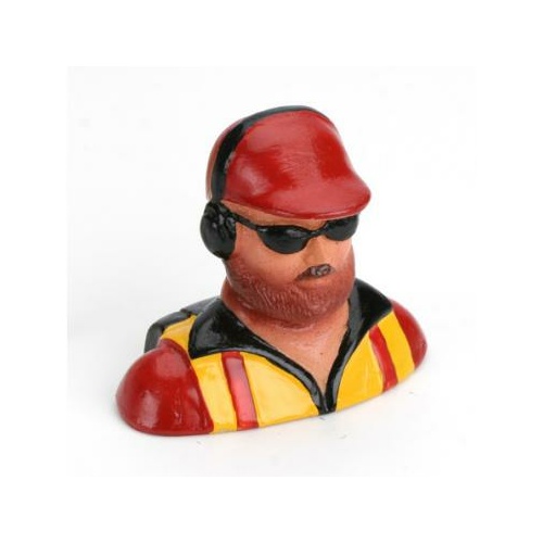 Hangar 9 1/6 Pilot - With Beard, Hat Headphones& Glasses - Han9117