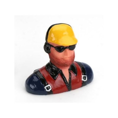 Hangar 9 1/6 Pilot, With Beard, Hat,Headphones & Sunglasses - Han9118
