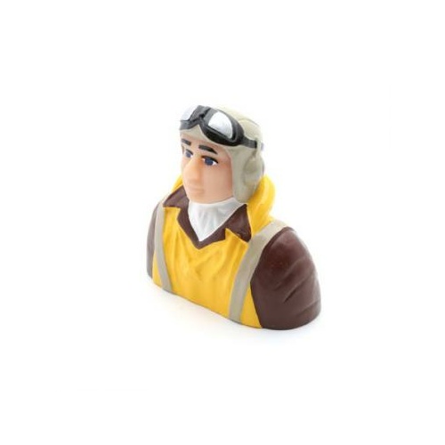 Hangar 9 1/6 Wwii Pilot W/ Vest, Helmet, Goggles - Han9132