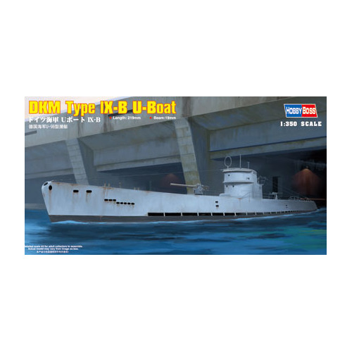 HobbyBoss 1/350 DKM Type lX-B U-Boat Plastic Model Kit [83507]