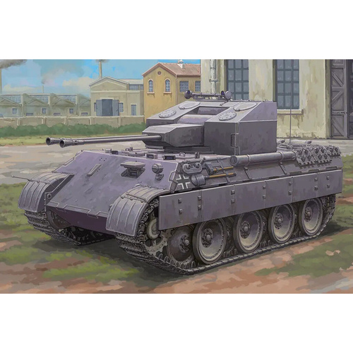 HobbyBoss 1/48 German Flakpanzer V Ausf.A Plastic Model Kit