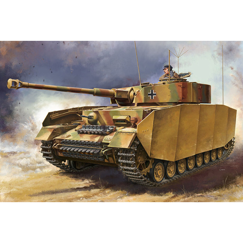 HobbyBoss 1/48 German Pz.Kpfw. IV Ausf.J Medium Tank Plastic Model Kit