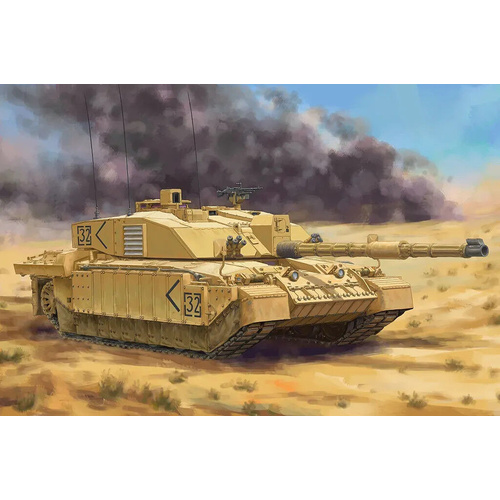 HobbyBoss 1/48 British Challenger II (OP.Telic) Iraq 2003 Plastic Model Kit