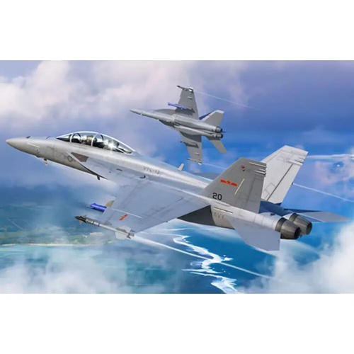 HobbyBoss 1/48 F/A-18F Super Hornet VFC-12 Plastic Model Kit