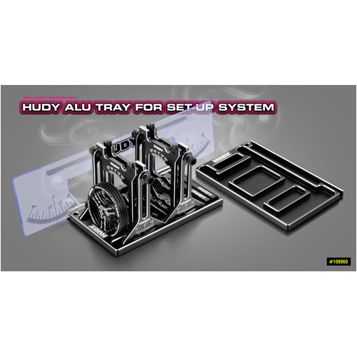 HUDY ALU TRAY FOR SET-UP SYSTEM - HD109860