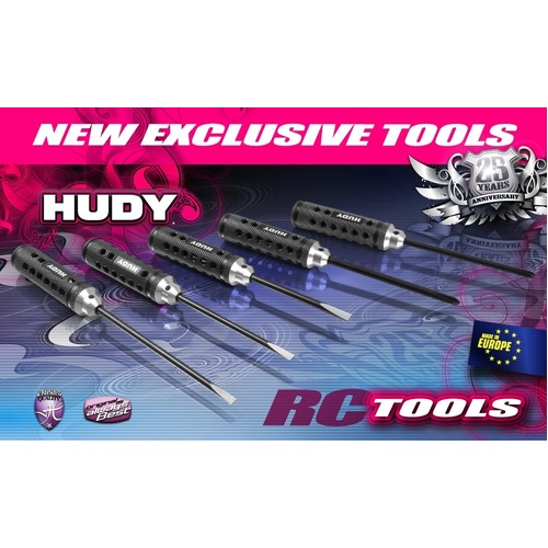 HUDY LTD SLOTTED SCREWDRIVER 5.0 MM - LONG - HD155055
