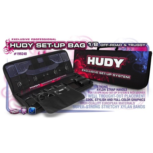 HUDY SET-UP BAG FOR 1/8 OFF-ROAD BUGGY AND TRUGGY CARS - HD199240