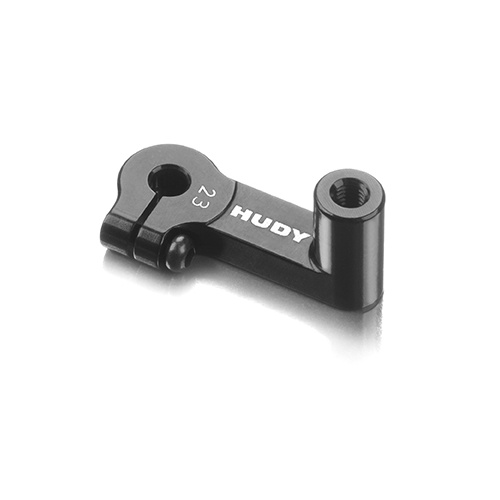 ALU CLAMP STEERING SERVO HORN - EXTENDED 8MM -KO,SANWA- 23T