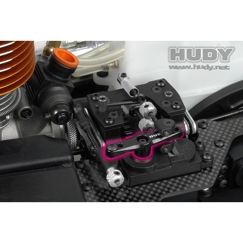 HUDY ALU THROTTLE SERVO HORN 1/8 OFF-ROAD HITEC - 24T - HD293505