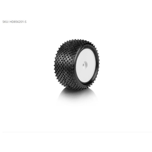 HUDY 1/10 OFF-ROAD PRE-GLUED TIRE 2WD/4WD REAR ASTRO - 201 - SOFT (2)