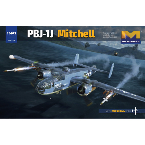 Hong Kong Models 1/48 B-25 PBJ1 Plastic Model Kit