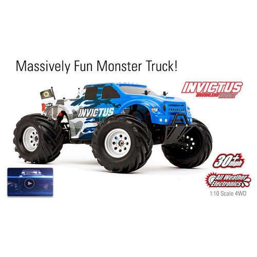 HELION INVICTUS 10MT 4X4 ELECTRIC MONSTER TRUCK BRUSHLESS