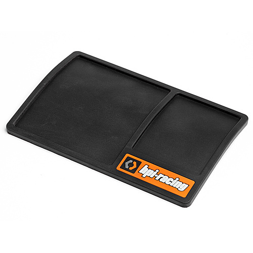 HPI Small Rubber Hpi Racing Screw Tray (Black) [101998]