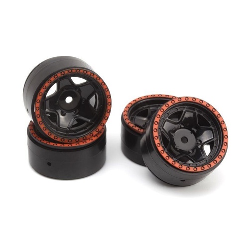 HPI CL-5 Beadlock Wheel 1.2in (Red/4pcs)
