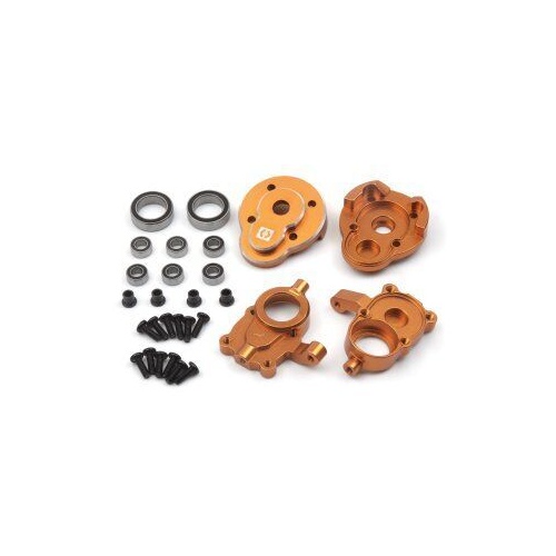 HPI Aluminum Portal Steering Spindle Set (Orange)