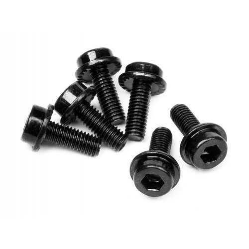 HPI Flanged Cap Head Screw M3X8mm (6Pcs) [94453]