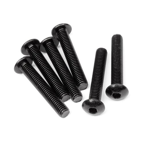 HPI Button Head Screw M5X30mm (Hex Socket/6pcs) [94760]