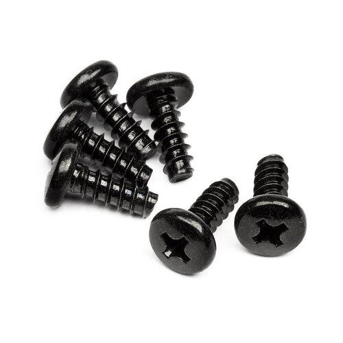 HPI TP. Binder Head Screw M4X10mm (6Pcs) [Z632]