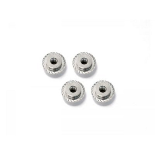 HPI Flanged Lock Nut M5X8mm (Silver/4Pcs) [Z671]