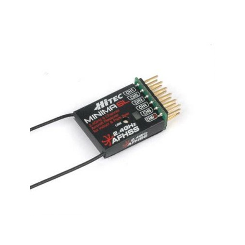 Hitec Minima 6-Lite 2.4Ghz Air Receiver, Soft Case - Hrc26614