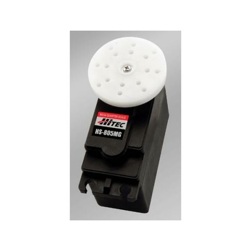Hitec HS-805Mg Mega Quarter Scale. Indirect Drive. Dual Ball Bearing. W/ M - Hrc32805S