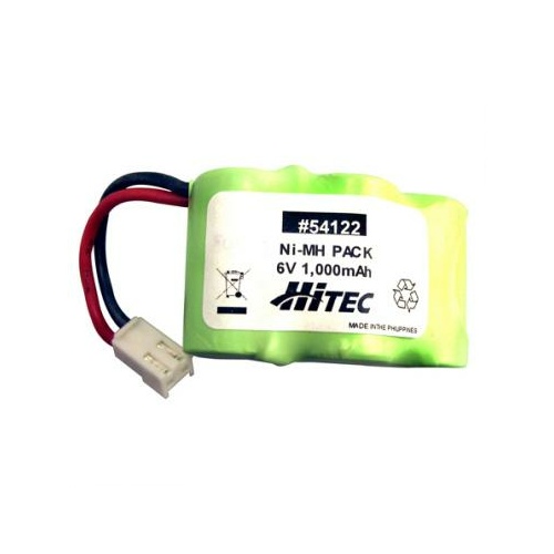 Hitec 1000Mah Nimh Battery 6V For Robot - Hrc54122