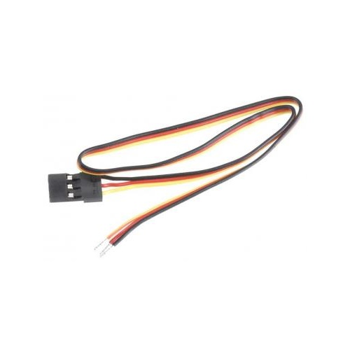 Hitec Light Weight Servo Connector Wire - 250Mm, For HS-45/50/55/56 - Hrc54651