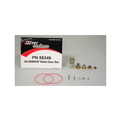 Hitec HS-5086Wp Metal Gear Set - Not For Sale, Only For Your Repair Service - Hrc55349