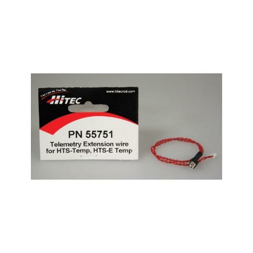 Hitec Telemetry Extension Wire For HTS-Temp, HTS-Engine Temp - Hrc55751